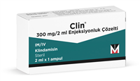 Clin 300 mg/2 ml Enjeksiyonluk Çözelti