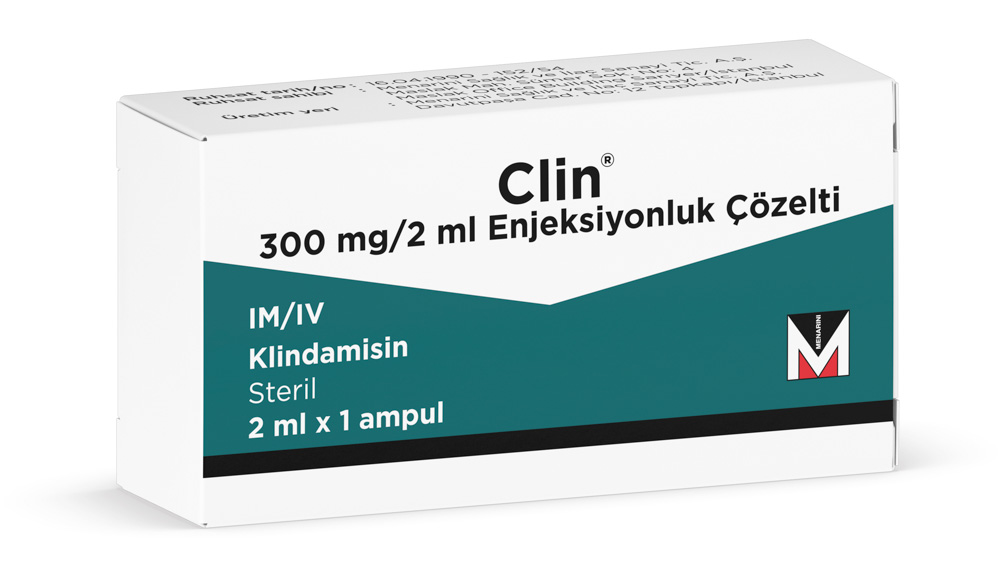 Clin 300 mg/2 ml Enjeksiyonluk Çözelti